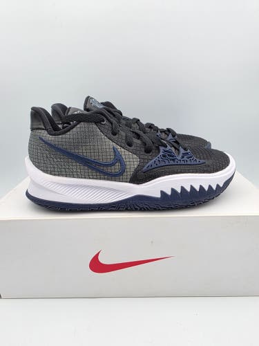 Nike Kyrie 4 TB Low Black Midnight Navy Basketball Shoes Mens Size 4.5/ Wmns 6