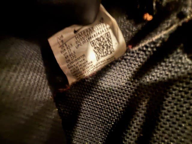 Black Unisex Size M 8.0 (W 9.0) Nike Molded Cleats Cleats (Used)