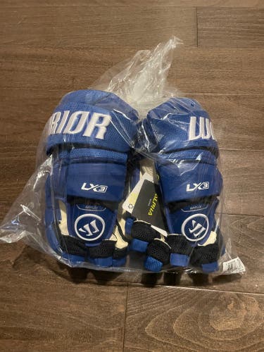 Warrior Alpha LX3 Gloves - Royal 14"