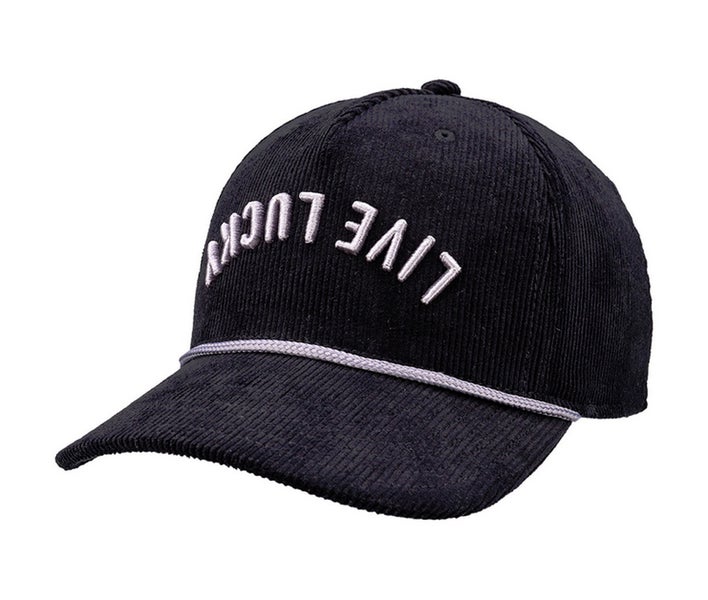 NEW Black Clover Live Lucky Cord Upside Down Luck 2 Black Snapback Golf Hat/Cap