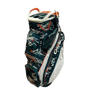 NEW 2025 Ogio Silencer 15-Way Wave Camo Cart Golf Bag