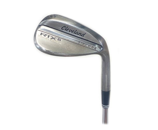 Cleveland RTX6 Zipcore Tour Rack 60*/10* Lob Wedge Steel Wedge Flex