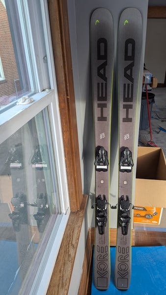 2025 HEAD 177cm Kore 93 Skis with Strive 14 bindings +Phantom Glide!