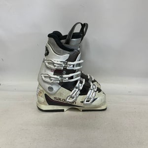Used Salomon DIVINE Womens DH Ski Boot White 275 MP - M09.5 - W10.5 11823-S000037217