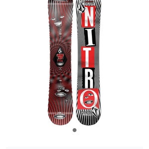 Nitro Beast X Volcom Snowboard Freestyle Without Bindings Stiff Flex True Twin