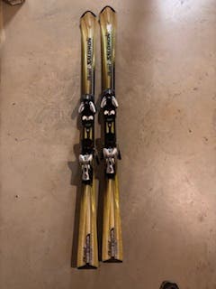 All Mountain 154 cm Salomon Skis With Bindings (Used)