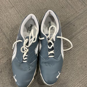 Used Puma CELL S2QUILL Mens Golf Shoes Grey Senior 9.5 11614-S000230642