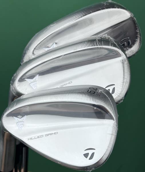 TaylorMade Milled Grind 2025 Wedge Set LEFT Hand 52-09*, 56-12