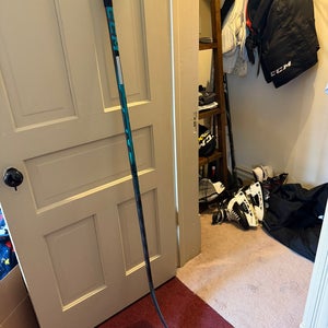 Senior CCM Ribcor Trigger 10 Pro Teal Right Handed Hockey Stick P29+1/4 70 Flex (Used)