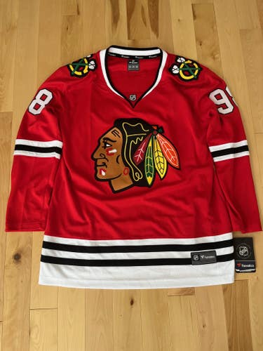 Connor Bedard Chicago Blackhawks Fanatics Jersey - Womens Jersey - 2XL