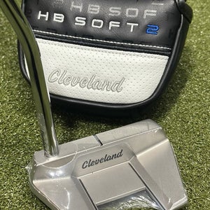Cleveland HB Soft 2 #11 Mallet Putter Right Hand Steel 35" w/ Headcover NEW