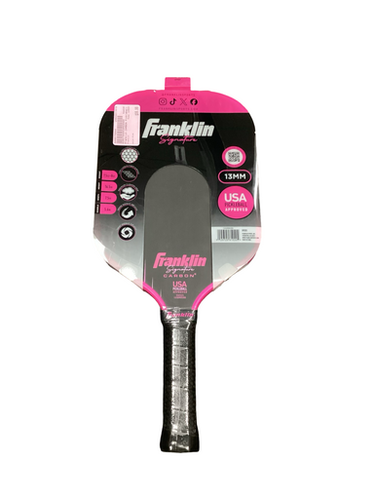 Used Franklin CARBON Pickleball Racquet Pink 11613-S000176944