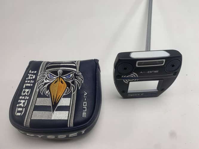 Odyssey Ai-ONE Square 2 Square Jailbird Putter 35" Superstroke Pistol 1.0 RH HC