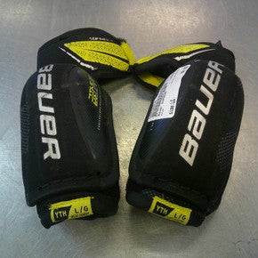 Used Bauer SUPREME Youth Elbow Pads LG 11339-S000198670