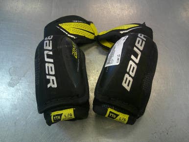 Used Bauer SUPREME Youth Elbow Pads LG 11339-S000198670
