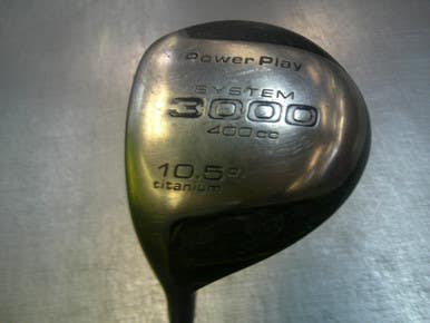 Used Power Play SYSTEM 3000 Mens Driver LH 10.5 Degree 11339-S000198582