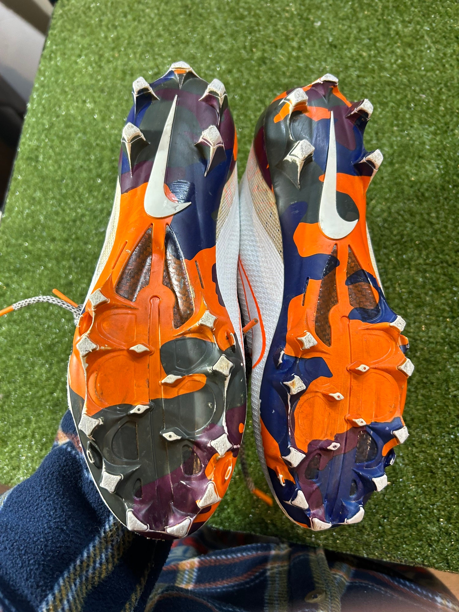 nike camo football cleats