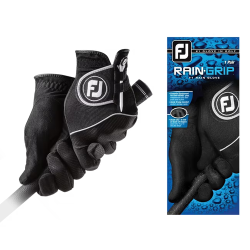 FOOTJOY RAINGRIP GLOVE BLACK PRIOR GENERATION - Men