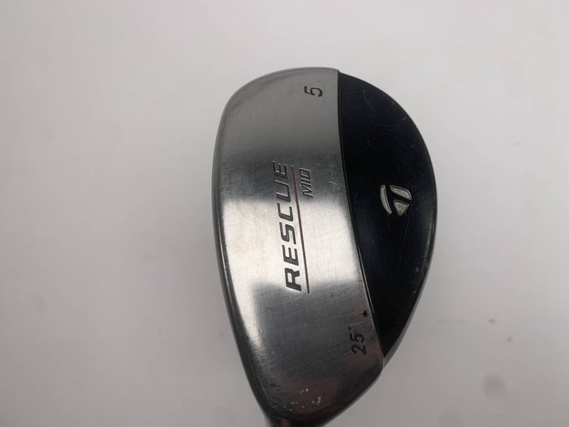 TaylorMade Rescue Mid 5 Hybrid 25* Regular Graphite Mens LH