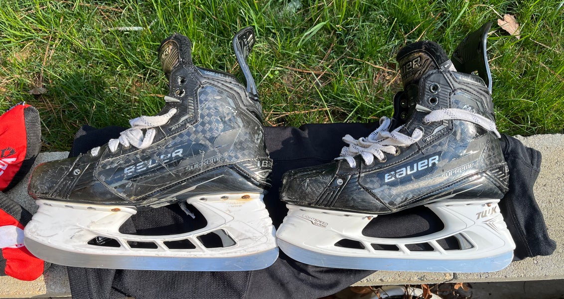 Used Bauer Regular Width 8 Supreme Mach Hockey Skates
