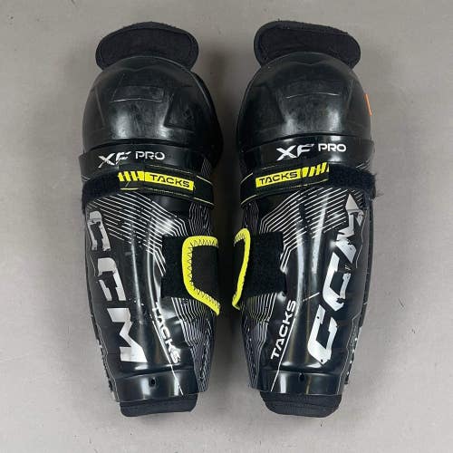 CCM Tacks XF Pro Youth 10" Hockey Shin Guards