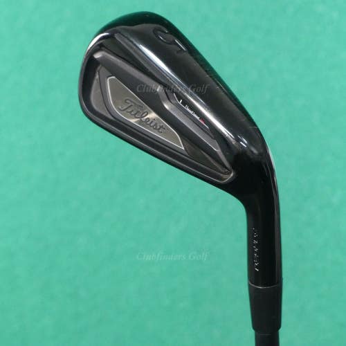 Titleist T100s Black Single 5 Iron KBS Tour Custom Black Matte Steel Stiff