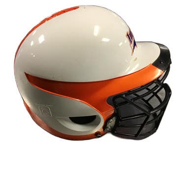 Used Worth WLBH Batting Helmet w/Mask White One Size 11730-S000069507