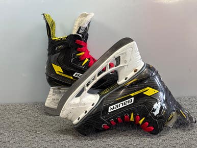 Used Bauer SUPREME M4 SKATES Junior Hockey Skate Junior 02 11858-S000079845