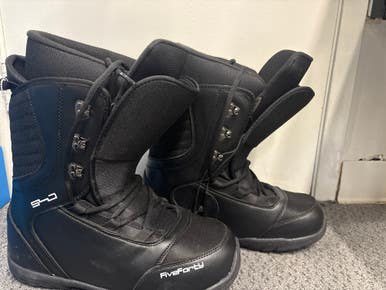 Used FIVE FORTY SNOWBOARD BOOT Mens Snowboard Boots Black Senior 12 11858-S000081851