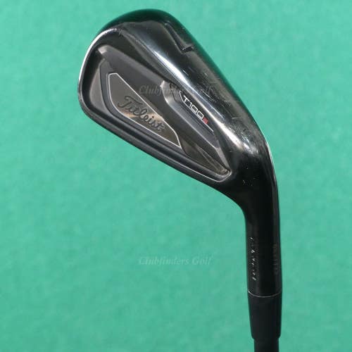 Titleist T100s Black Single 7 Iron KBS Tour Custom Black Matte Steel Stiff