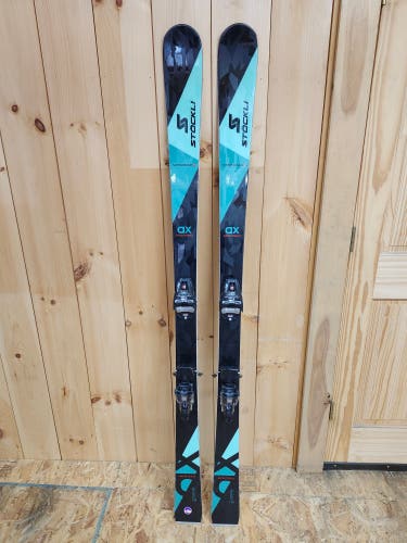 Unisex 2023 All Mountain 178 cm Stockli Montero AX Skis With Bindings Max Din 12 (Used)