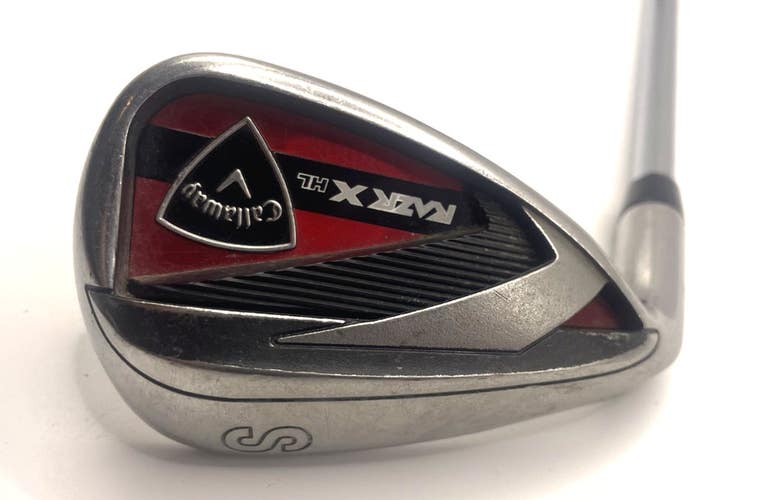 Left Handed Callaway RAZR X HL Sand Wedge SW Steel Shaft M-10 XP Uniflex