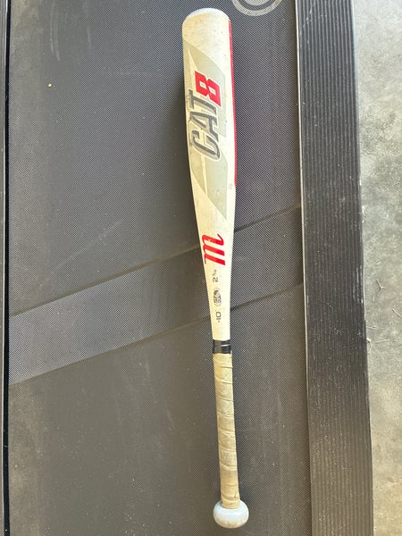2019 Marucci CAT8 Alloy USSSA Certified Bat (-10) 17 oz 27" (Used)