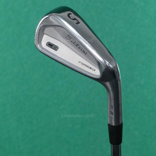 Titleist CB 718 Forged Single 5 Iron KBS Tour Steel Stiff