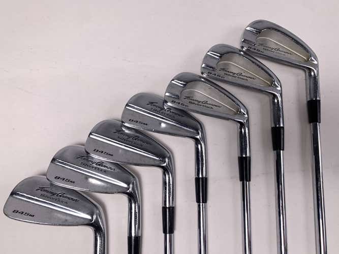 Tommy Armour 845C/M Silverback Iron Set 4-PW Dynamic Gold R300 Regular RH