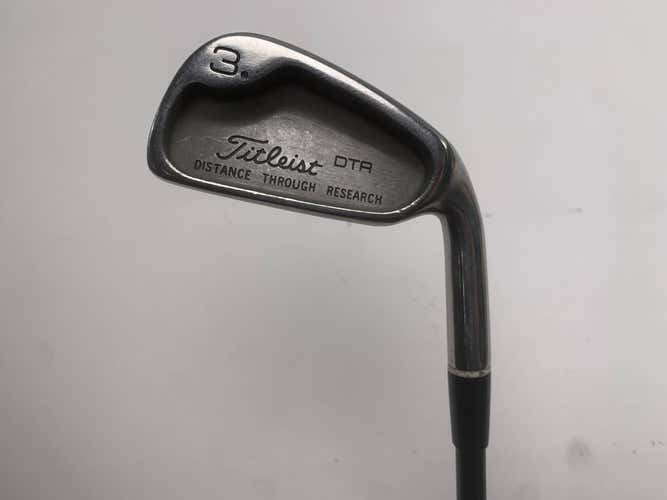 Titleist DTR Single 3 Iron True Temper Regular Steel Mens RH
