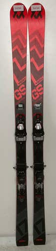 Kid's 2025 Volkl 151cm Racetiger GS Jr Demo Skis With Marker Comp 10 Bindings (Used)(SY2720)
