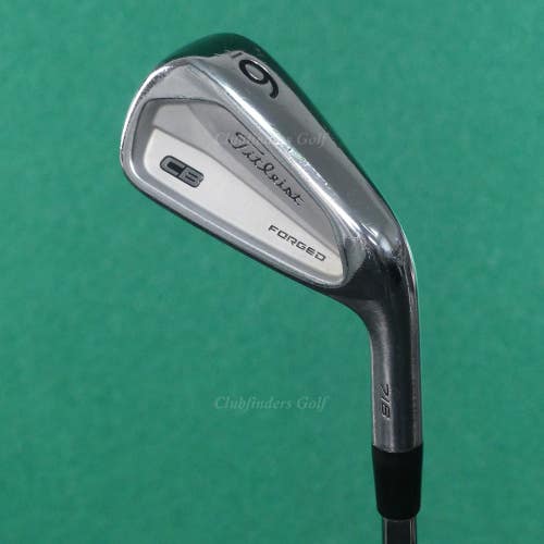 Titleist CB 718 Forged Single 6 Iron KBS Tour Steel Stiff