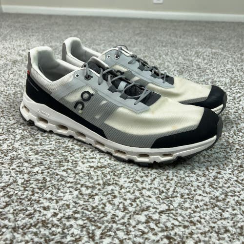 On Cloudvista Shoes Mens Size 11.5 Gray Trail Running Athletic Low Top Sneakers