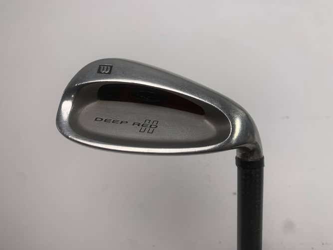 Wilson Deep Red II Distance Pitching Wedge PW Wedge Graphite Mens RH +1''