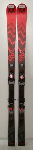 Kid's 2025 Volkl 158cm Racetiger GS Jr Demo Skis With Marker Race 10 Bindings (Used)(SY2722)