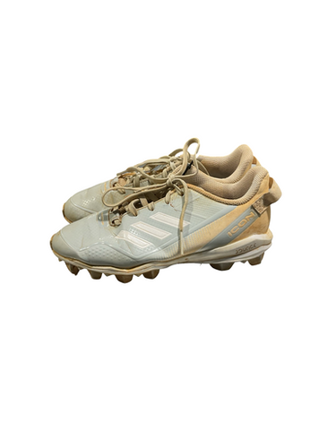 Used Adidas ICON BB/SB Cleats Grey Junior 04 11834-S000046460