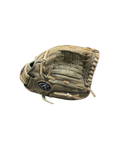 Used Rawlings SURE CATCH BB/SB Glove RH Throw Grey 12" 11834-S000046459