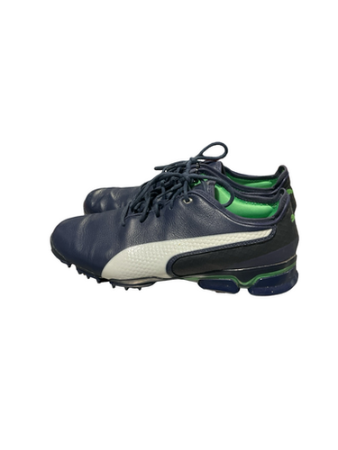 Used Puma Mens Golf Shoes Navy Blue Senior 8.5 11834-S000046399
