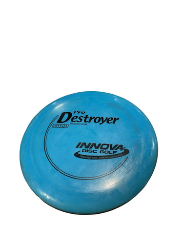 Used Innova PRO DESTROYER Disc Golf Driver Carolina Blue 11834-S000046386