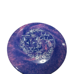 Used Millennium LADIES AT THE LYON Disc Golf Driver Royal Blue 11834-S000046372