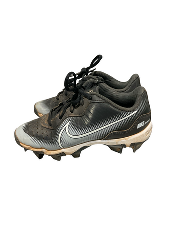 Used Nike DIAMOND BB/SB Cleats Black Junior 01.5 11834-S000046332