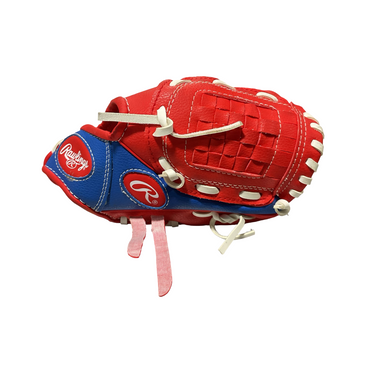 Used Rawlings PLAYER SERIES BB/SB Glove RH Throw Red 9" 11834-S000046327