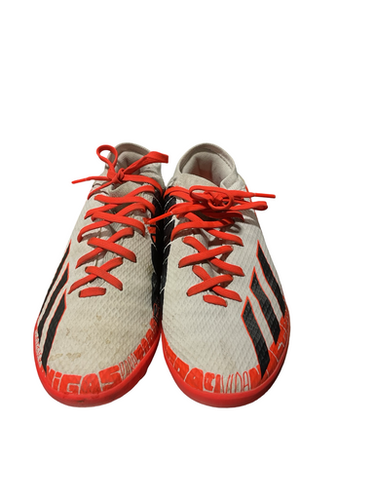 Used Adidas Soccer Indoor Shoes White Senior 5 11834-S000046310