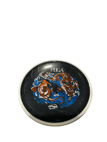Used MVP KOI FISH/DRAGON PDGA Disc Golf Driver Black 11834-S000046299